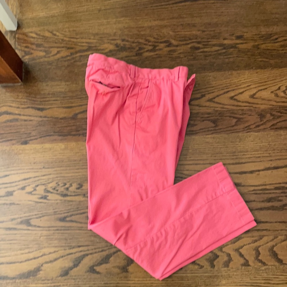 Vineyard vines 31 x30 red breaker pants